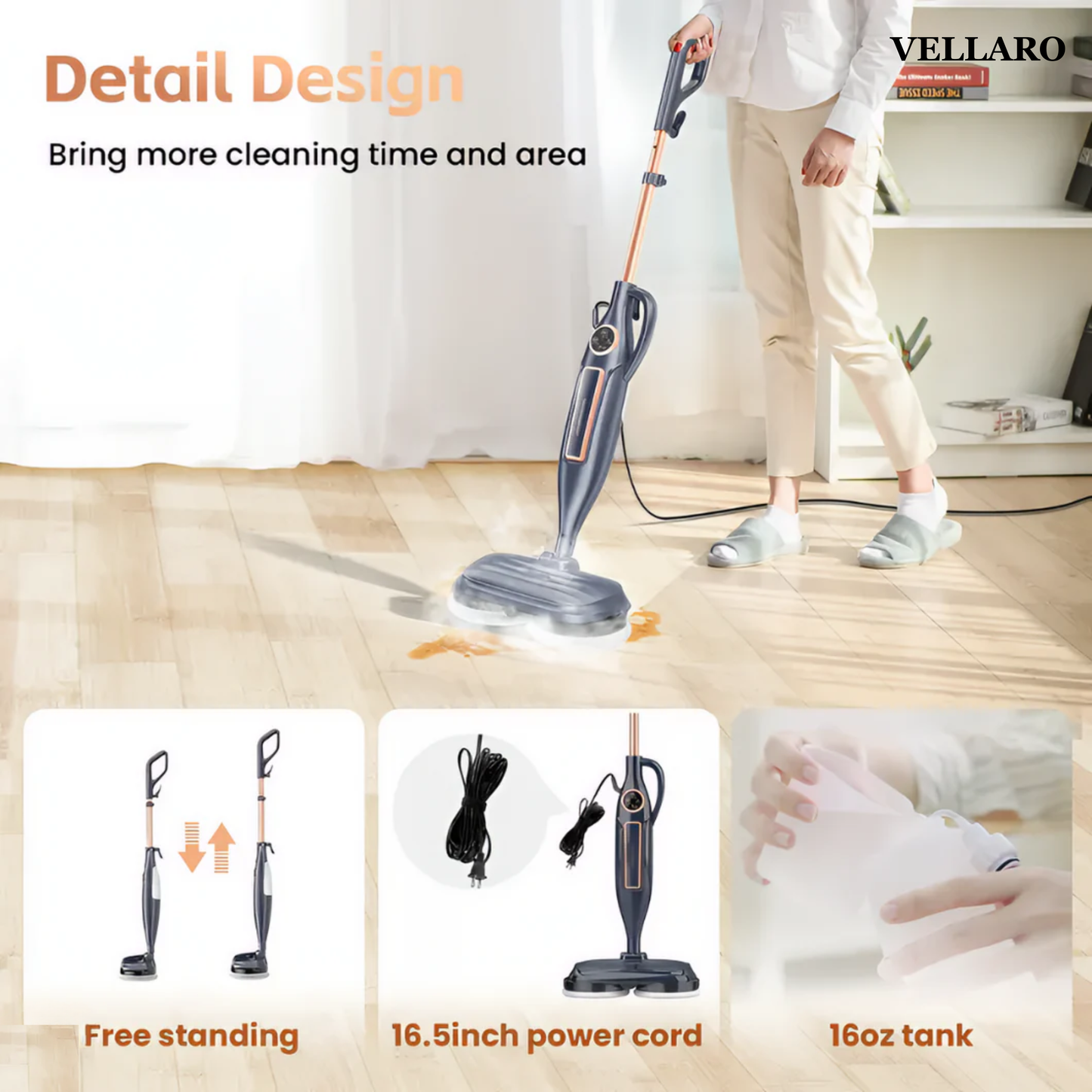 Vellaro SteamGlide™